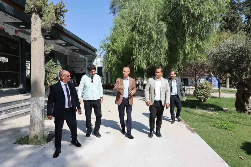 Antakya Belediyesi Tarafından Yapımı Süren Emekliler Lokali İncelemeleri Devam Ediyor