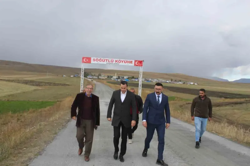 Selim Kaymakamı Mehmet Ali Semiz Köy Yollarındaki Çalışmaları Yerinde İnceledi
