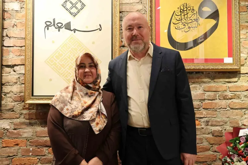 Eskişehirli Özçelikel Çiftinden İlk Sanat Sergisinde 59 Eser