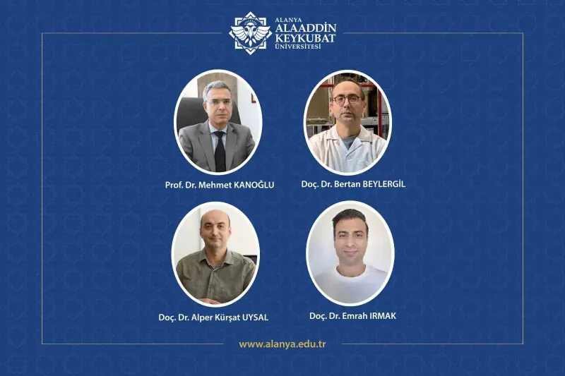 Alanya Alaaddin Keykubat Üniversitesinden Dört İsim Bilim Dünyasının Zirvesinde