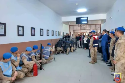 Çanakkale'de Jandarma Personele Ceza İnfaz Koruma Eğitimi