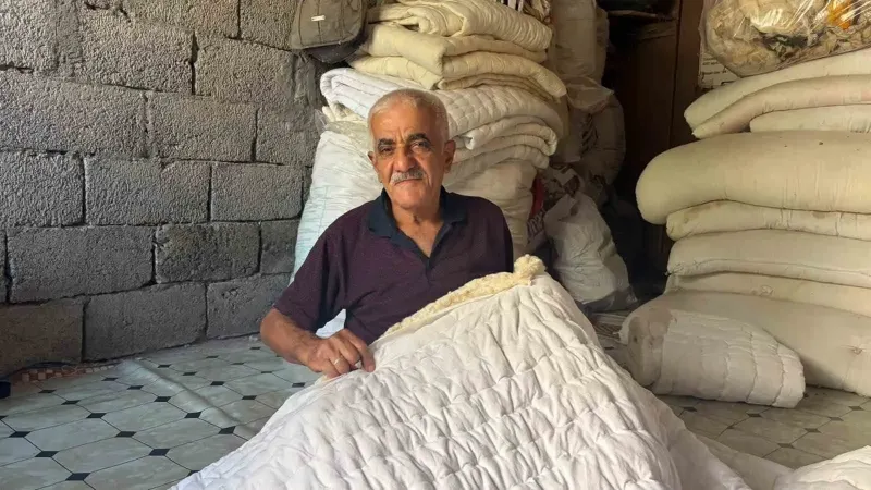 Osmaniye'de Yarım Asrı Aşkındır Yorgancılık Yapan Usta Emeğini Anlattı