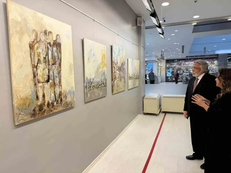 Ressam Ayla Erdoğ Çetin Sanatseverlerle Buluştu