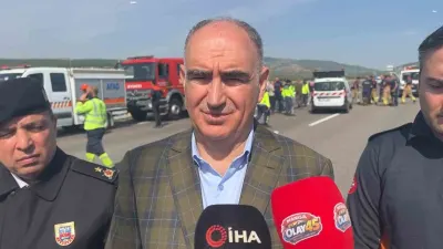 Manisa Valisi Vahdettin Özkan Akhisar Kazasındaki Can Kaybını Açıkladı