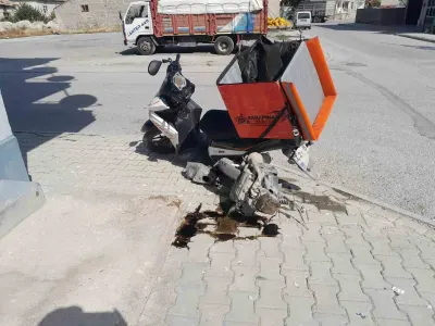 Karapınar İlçesinde Otomobil İle Motosiklet Çarpıştı: 1 Yaralı