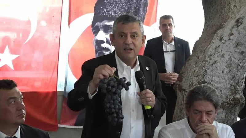 Özgür Özel Bursa’da Üreticilere Seslendi: Tarım Politikalarında Yeni Dönem Vurgusu