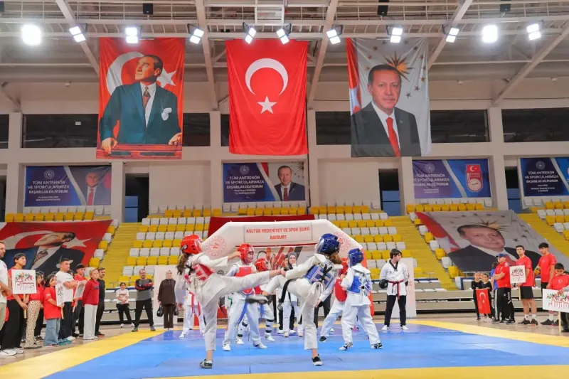 Bayburt’ta Amatör Spor Haftası Renkli Gösterilerle Kutlandı
