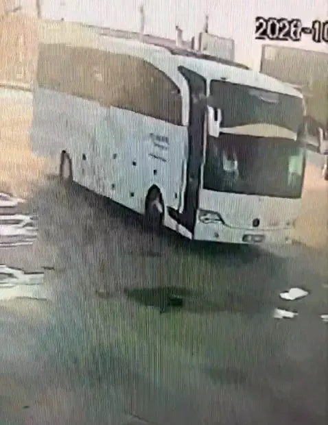 Faciada Can Kaybına Yol Açan Otobüsün Son Mola Görüntüleri Kaydedildi