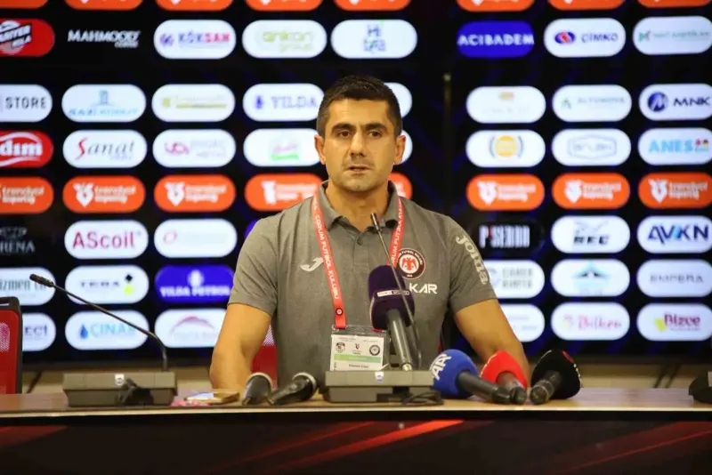 Çorum FK Yardımcı Antrenörü Hüseyin Çayır'dan Gaziantep Maçı Sonrası Net Değerlendirme