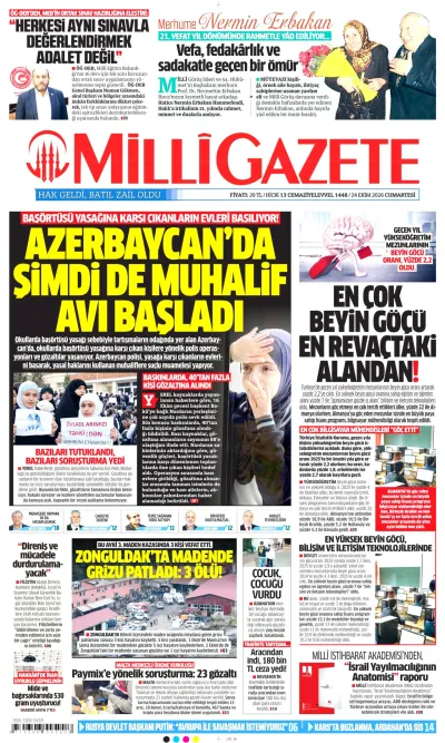 Milli manşeti
