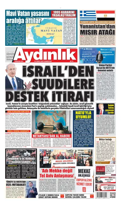 Aydınlık manşeti