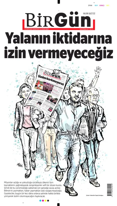 BirGün manşeti