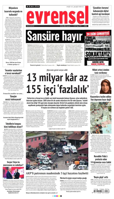 Evrensel manşeti