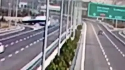 Manisa'da 11 Kişinin Hayatını Kaybettiği Feci Kazanın Güvenlik Kamerası Görüntüleri Ortaya Çıktı