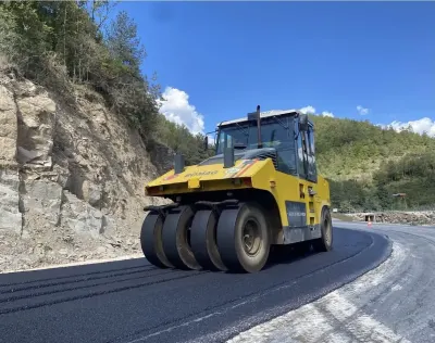 Düzce Yığılca Ve Yedigöller Arasındaki Asfalt Çalışmaları Tamamlandı