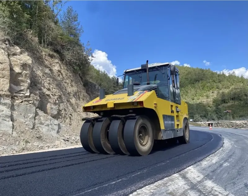 Düzce Yığılca Ve Yedigöller Arasındaki Asfalt Çalışmaları Tamamlandı