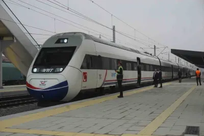 Edirne ve Çerkezköy Arasında Hızlı Tren Seferleri Başladı