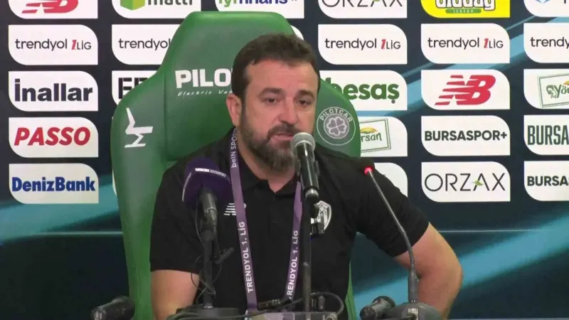 Bursaspor Teknik Sorumlusu Fatih Şen'den Mağlubiyet Sonrası Taraftara Mesaj