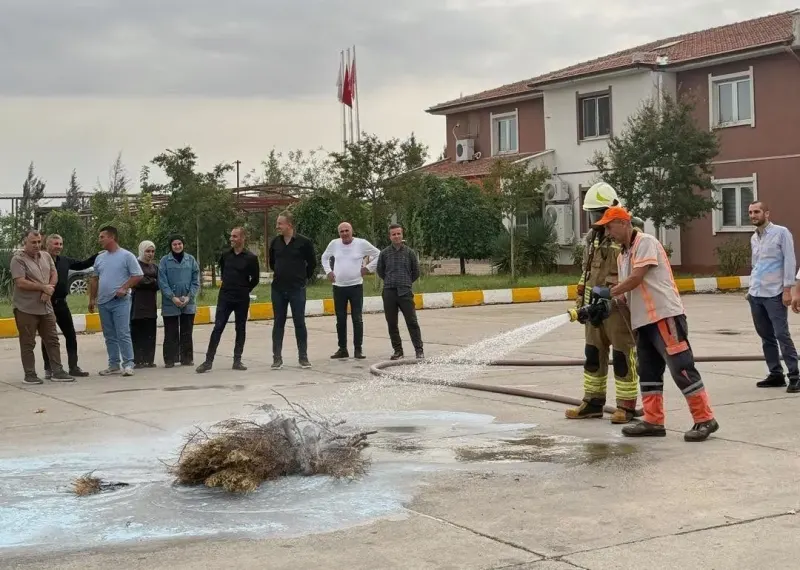 Cizre’de Karayolları Personeline Kapsamlı Yangın ve Tahliye Eğitimi