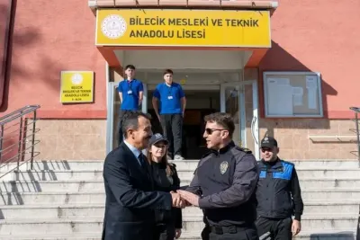 Bilecik'te Okul Güvenliği İçin Emniyetten Ziyaret