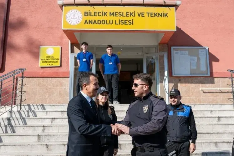 Bilecik'te Okul Güvenliği İçin Emniyetten Ziyaret