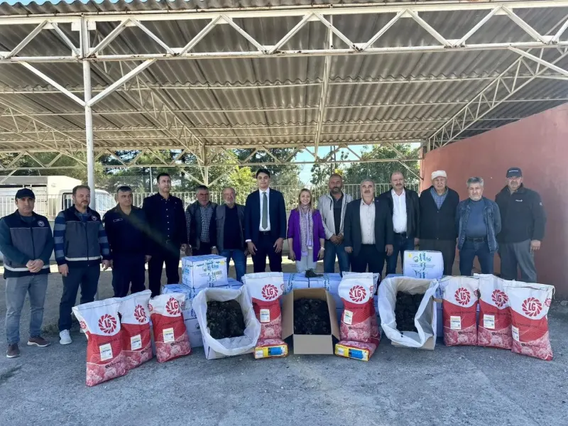 Bilecik Pazaryeri İlçesinde Üreticilere Binlerce Çilek Fidesi Dağıtıldı