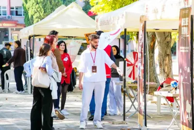 Bilecik Şeyh Edebali Üniversitesi Kampüsünde Kurulan Öğrenci Kulüpleri Stantlarına Yoğun İlgi