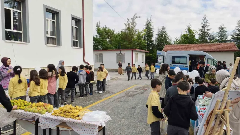 Bozkır'da Öğrencilere Sağlık ve Farkındalık Desteği