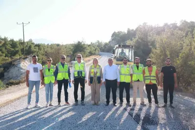 Merkezefendi'de Asfalt Seferberliği Sürüyor