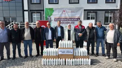 Düzce'de Tarımsal Üretimi Tehdit Eden Kahverengi Kokarcaya Karşı Çilimli'de Kapsamlı Mücadele Başlatıldı