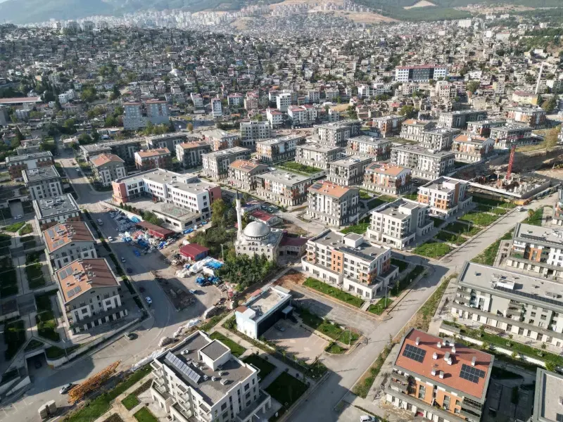 Kahramanmaraş Depreminin Ardından Dört Yıllık Dönüşüm Havadan Görüntülendi