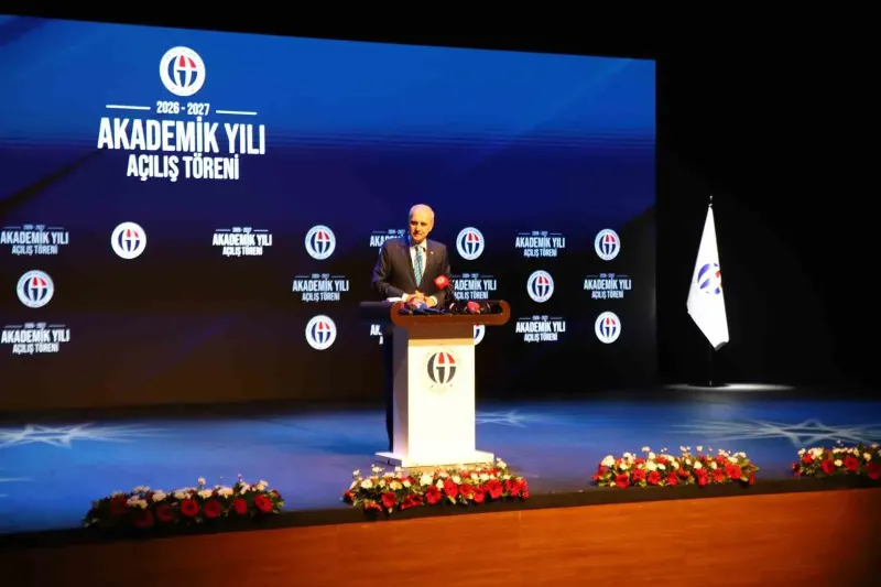 TBMM Başkanı Numan Kurtulmuş Gaziantep Üniversitesi Akademik Yıl Açılışında Konuştu