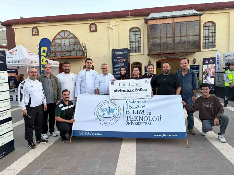 GİBTÜ Öğrencileri GastroAntep 2026 Yarışmasında Birinci Oldu