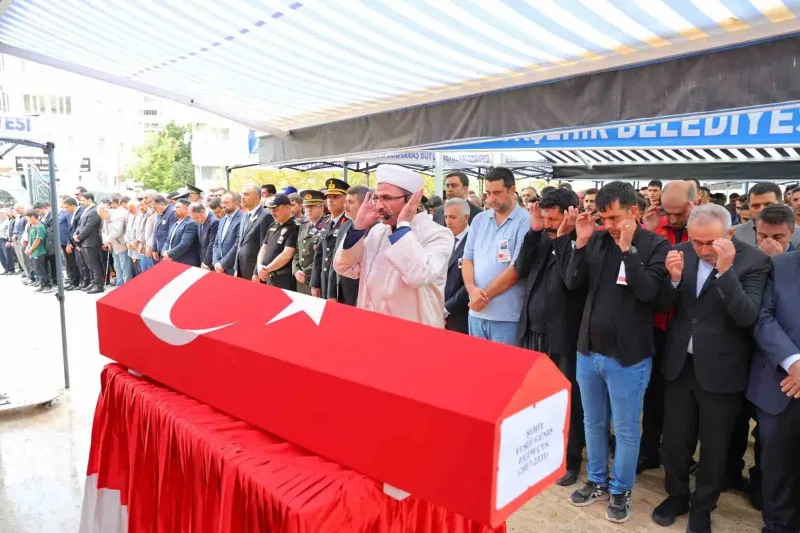 Kahramanmaraş Şehidini Son Yolculuğuna Dualarla Uğurladı