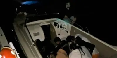 Bodrum Açıklarında Düzenlenen Operasyonda On Beş Düzensiz Göçmen Yakalandı