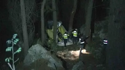 Antalya'da Uçuruma Yuvarlanan Araç Kazasında Can Kaybı Üçüncü Kişiyle Arttı