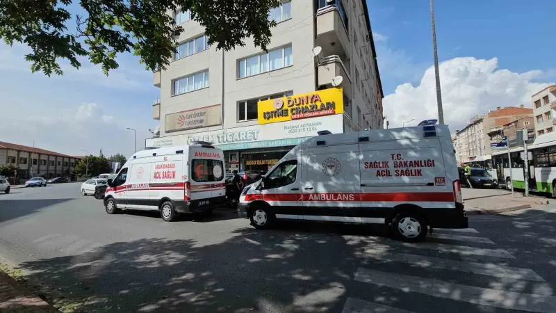 Kayseri’de Akrabasını Bıçaklayan Şüpheli Otobüse Çarparak Yakalandı