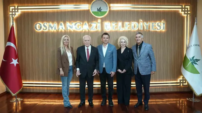 Prof. Dr. Mehmet Haberal Osmangazi Belediyesi'nin Konuğu Oldu