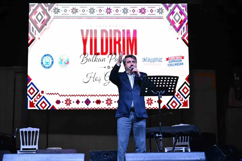 Bursa’da Düzenlenen Yıldırım Balkan Panayırı Renkli Anlara Sahne Oldu