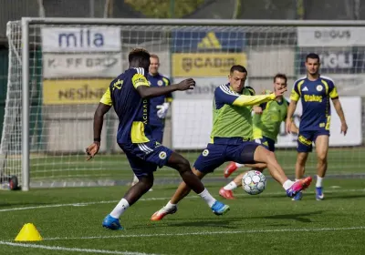 Fenerbahçe, Aston Villa Karşılaşmasının Antrenmanlarına Devam Ediyor