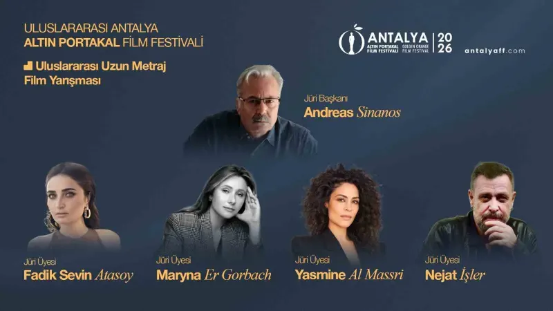 Antalya Altın Portakal Film Festivali Uluslararası Jüri Üyeleri Açıklandı