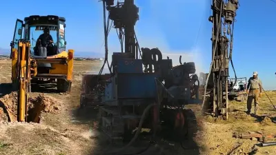Salihli Organize Tarım Bölgesi Projesinde İlk Kazma Vuruldu