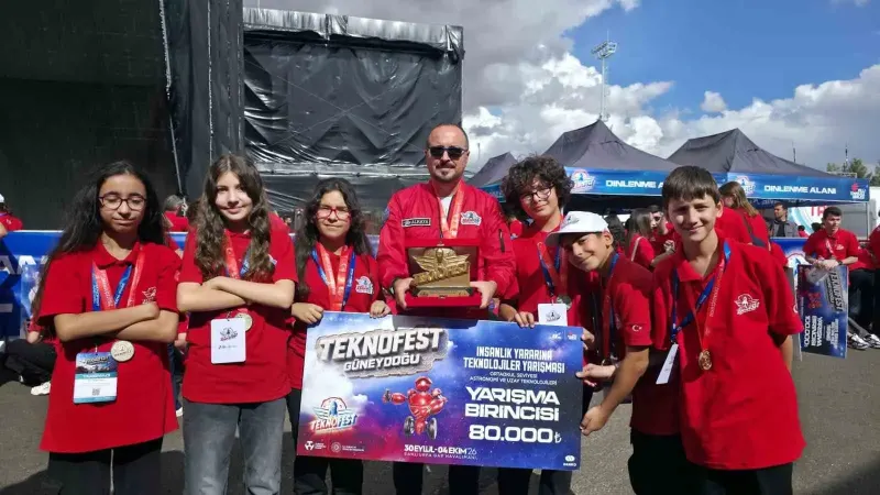 Balıkesirli Öğrenciler TEKNOFEST Güneydoğu Finallerinde Dört Derece Kazandı
