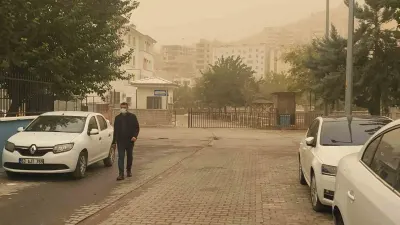 Şanlıurfa Geneline Yayılan Toz Taşınımı Hayatı Olumsuz Etkiledi