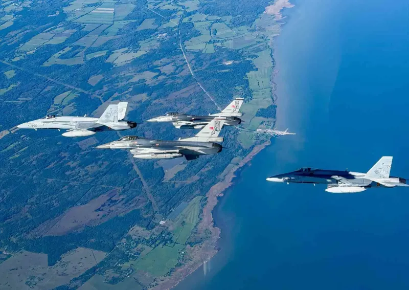 Estonya'dan Türkiye'ye F-16 Savaş Uçakları İçin Teşekkür Mesajı