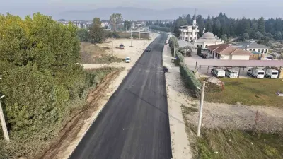 Düzce Gazhane Caddesi’nde Asfalt Çalışmaları İki Günde Tamamlandı