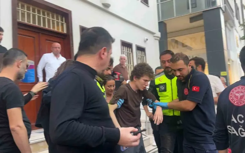 Samsun'da Cadde Ortasında Şiddet Olayı