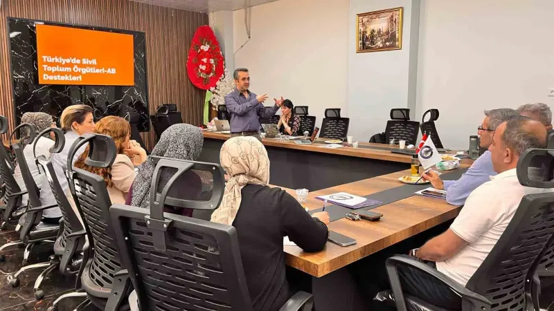 Şırnak'taki Sivil Toplum Kuruluşlarına Avrupa Birliği Standartlarında Kapsamlı Eğitim Verildi