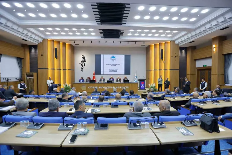 Kayseri Büyükşehir Belediye Meclisi Ekim Ayı Toplantısında 94 Madde Karara Bağlandı