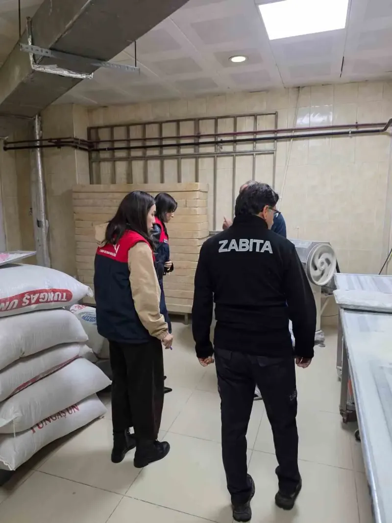 Tunceli Genelindeki Tüm Fırınlarda Eş Zamanlı Gıda Denetimi Yapıldı